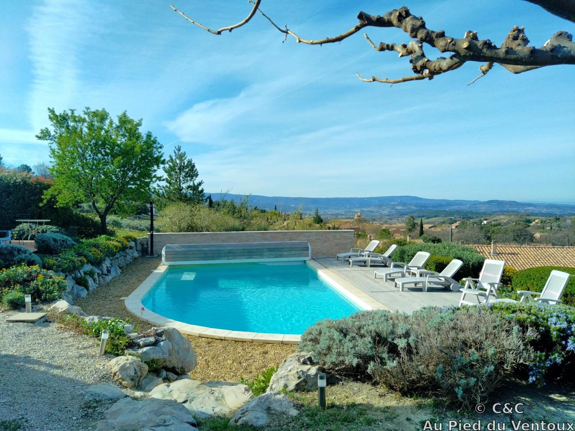 Hotel Au Pied Du Ventoux Flassan Zewnętrze zdjęcie